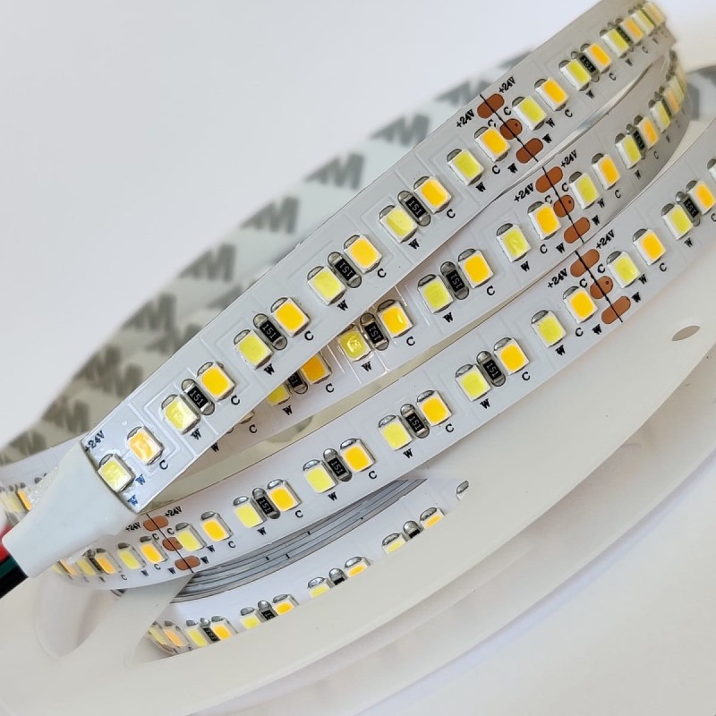 Taśma CCT 24V 192 LED SMD2835 IP20 3000-6000K 1m