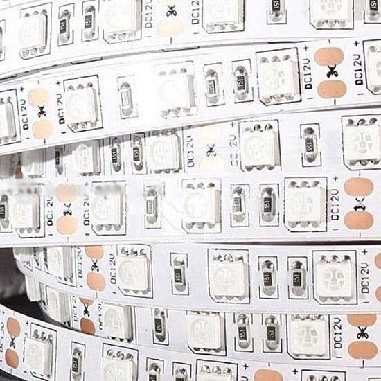 Taśma 300 LED SMD5050 IP65 wodoodporna niebieska 1m