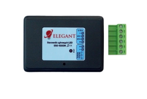 Sterownik Magic RGB LED ELEGANT S50-1000M muzyczny