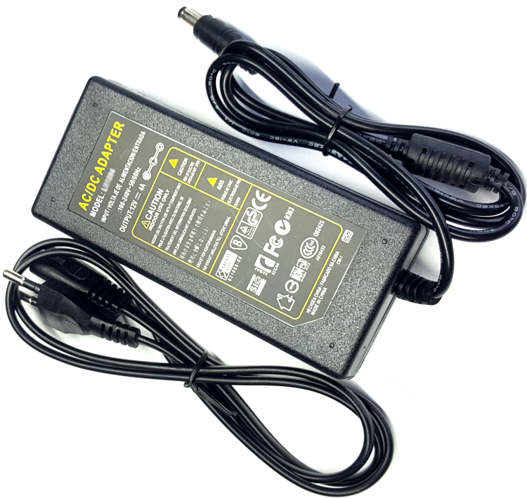 Zasilacz LED 12V 5A 60W desktop