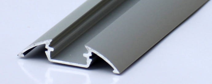 Profil aluminiowy ALU-LED P4 anodowany 1m