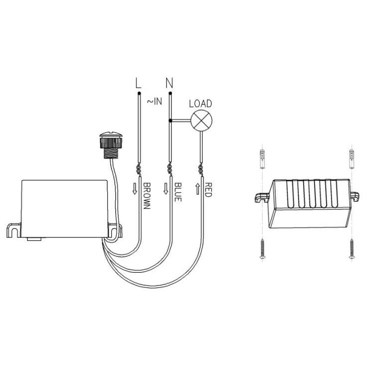 Czujnik zmierzchowy z zewnętrzną sondą MCE34 