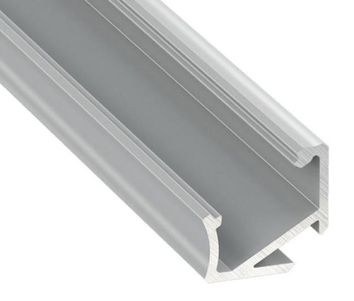 Profil aluminiowy LUMINES typ H KĄTOWY 30°/60° surowy 1m