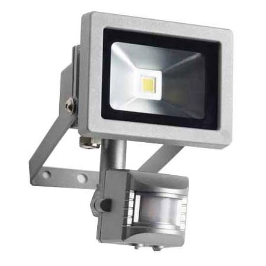 Naświetlacz LED 10W 230V z czujnikiem ruchu biały ciepły