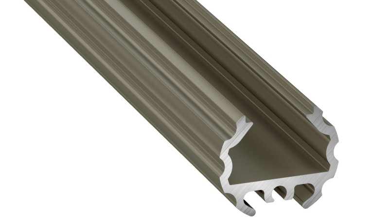 Profil aluminiowy LUMINES MICO anodowany INOX 1m