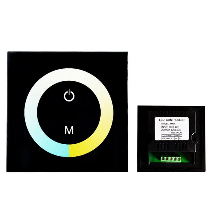 Sterownik CCT LED panel naścienny oraz PILOT P+P