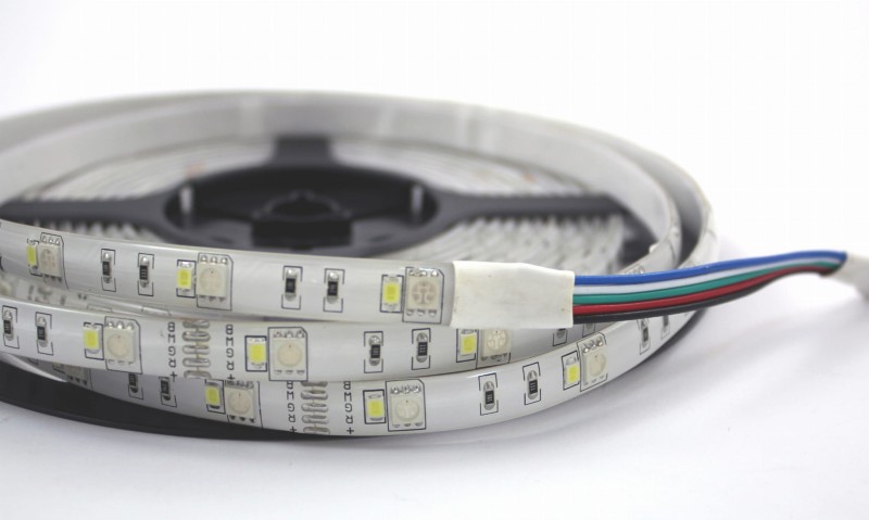 Taśma RGBW +zimny SMD2835 300 LED IP65 wodoodporna 5m