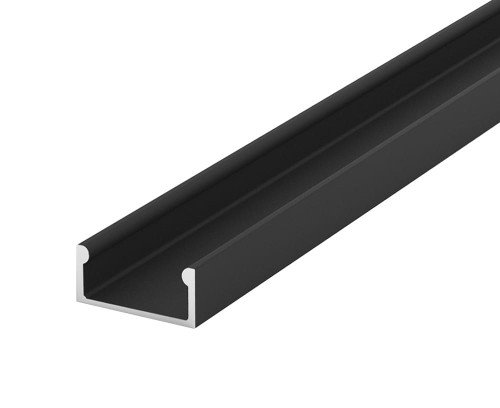 Profil Aluminiowy TECH-LIGHT czarny lakierowany P4-1 1m
