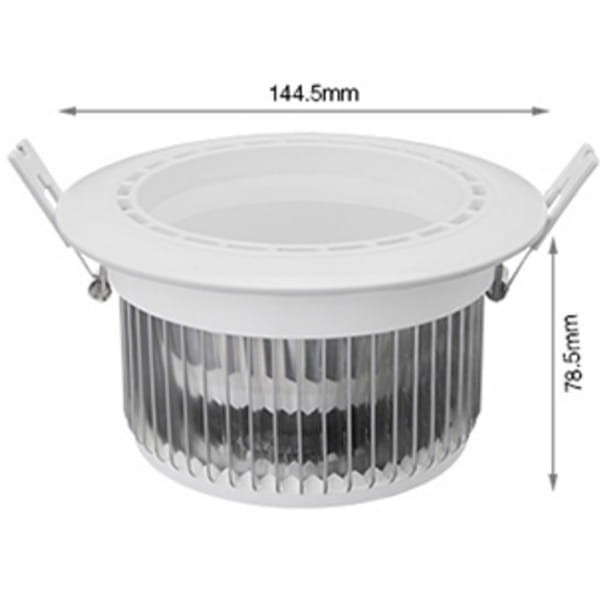 Milight Downlight 12W RGB+WW LED panel wpuszczany sufitowy FUT067
