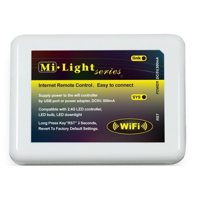 Milight Kontroler router WiFi sterownik LED