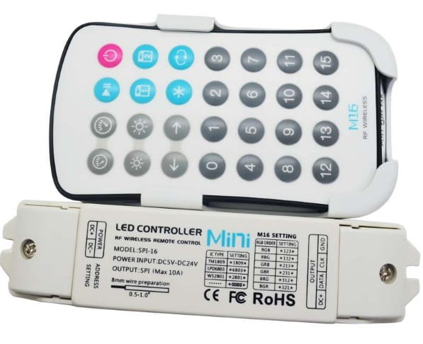 Sterownik Magic RGB WS2811 RF radiowy 10A