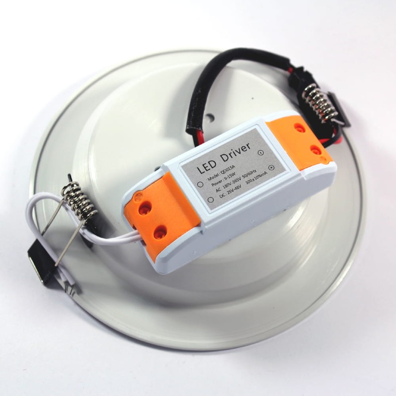 Panel LED 9W zimny Oprawa sufitowa Downlight TDL