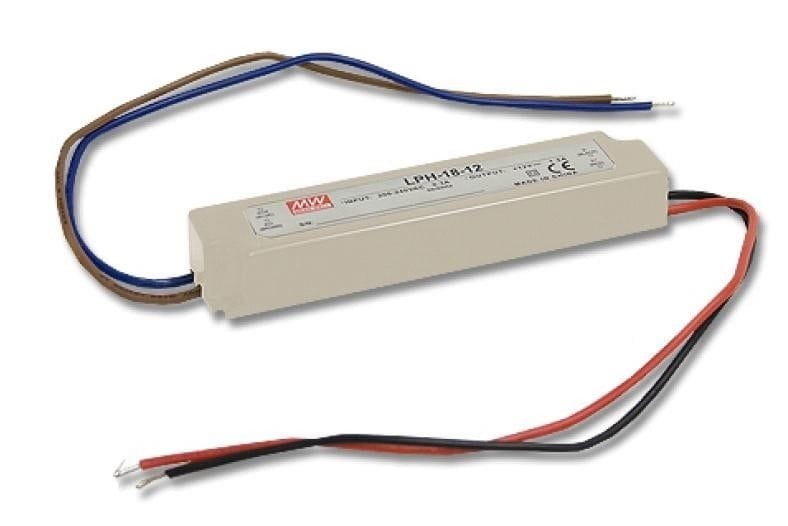Zasilacz LED MEAN WELL IP67 12V 1,5A 18W