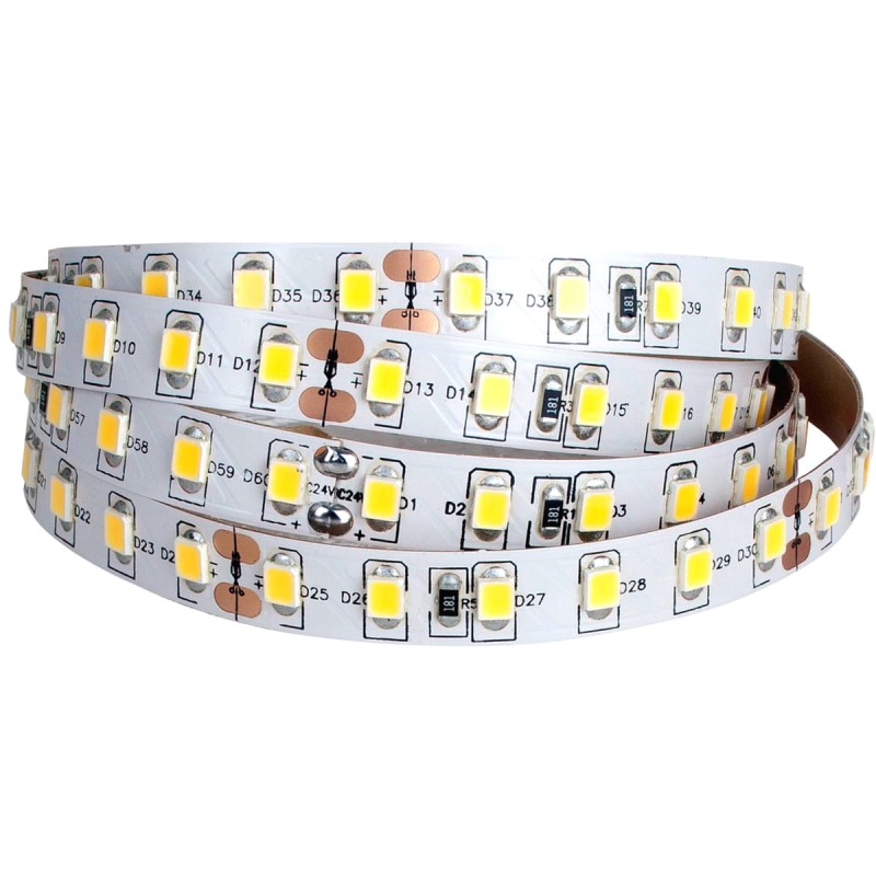 Taśma 24V 600 LED SMD2835 IP20 biała ciepła