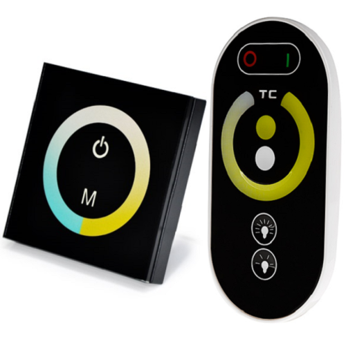 Sterownik CCT LED panel naścienny oraz PILOT P+P