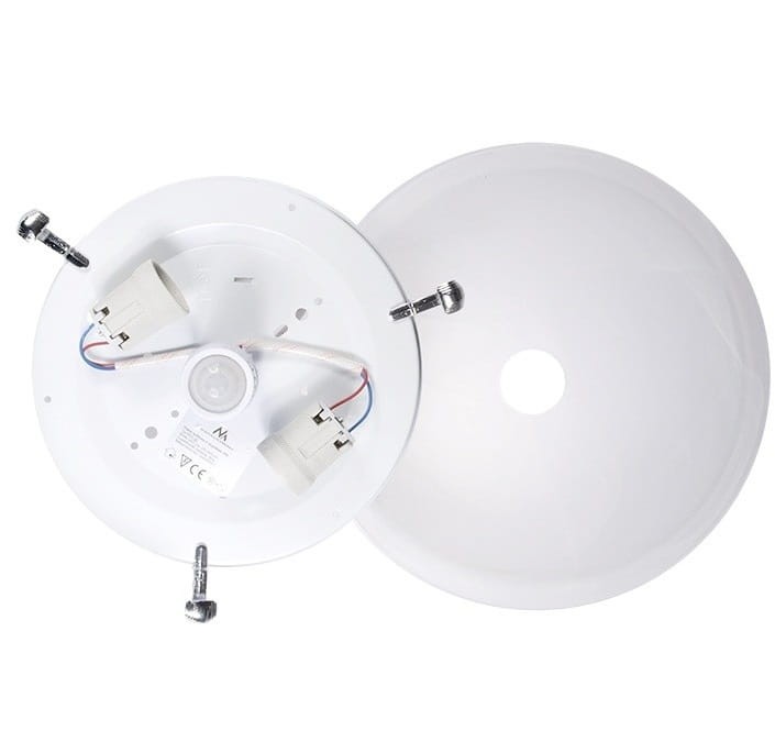  Plafon sufitowy z czujnikiem PIR 2xE27 MCE22