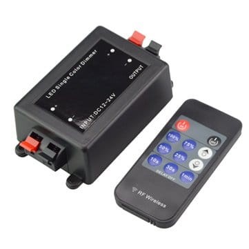 Sterownik LED ściemniacz RF radiowy Pilot 11P 8A