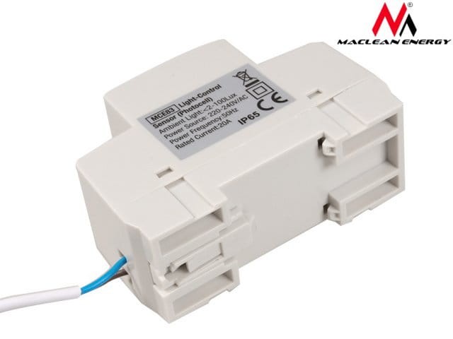 Czujnik zmierzchowy na szynę DIN z zewnętrzną sondą - MCE83