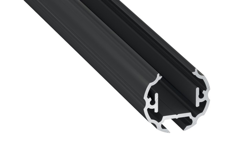 Profil aluminiowy LUMINES COSMO anod czarny 1m