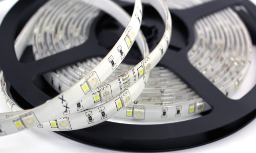 Taśma RGBW +zimny SMD2835 300 LED IP65 wodoodporna 5m 