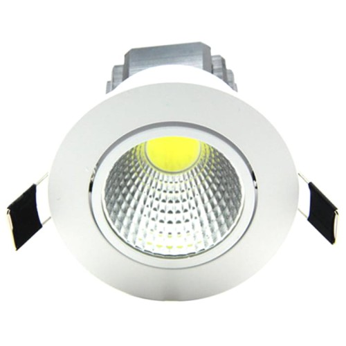 Panel LED 9W ciepły Oprawa sufitowa Downlight COB