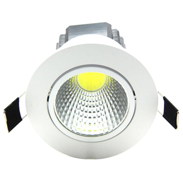 Panel LED 9W ciepły Oprawa sufitowa Downlight COB