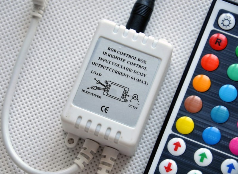 Sterownik RGB IR 44 przyciski