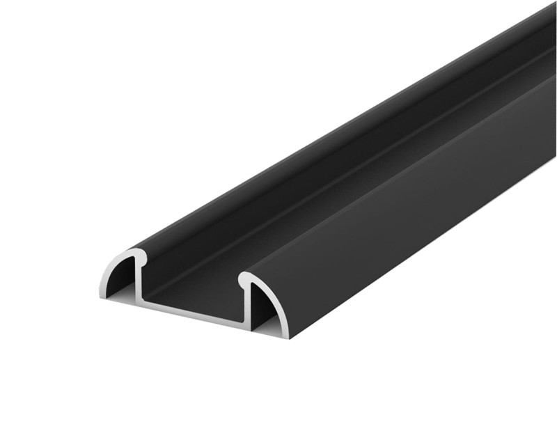 Profil Aluminiowy TECH-LIGHT czarny lakierowany P2 1m