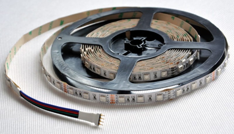 Taśma RGB 300 LED SMD5050 IP20 1m