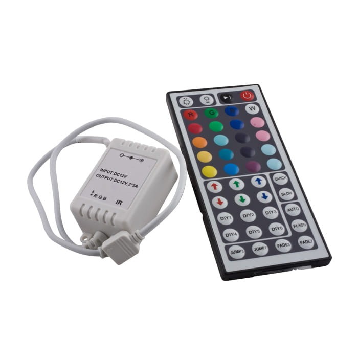 Sterownik RGB IR 44 przyciski