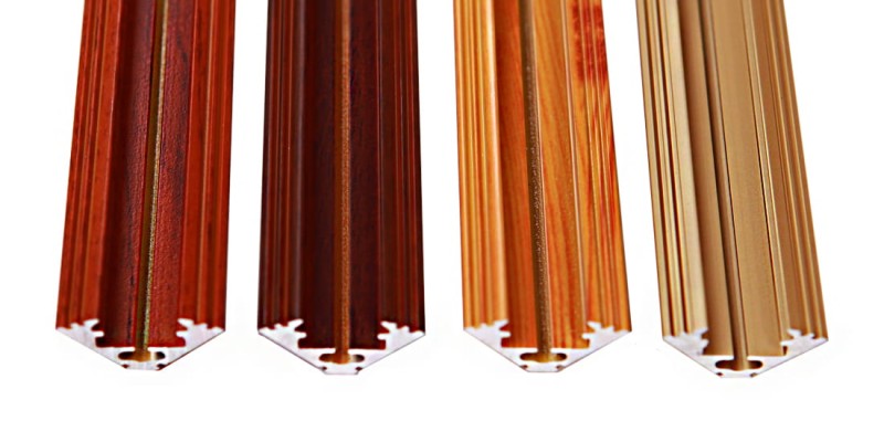 Profil aluminiowy ALU-LED P3 anodowany INOX 1m