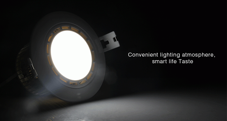 Milight Downlight 6W CCT LED panel wpuszczany sufitowy FUT060
