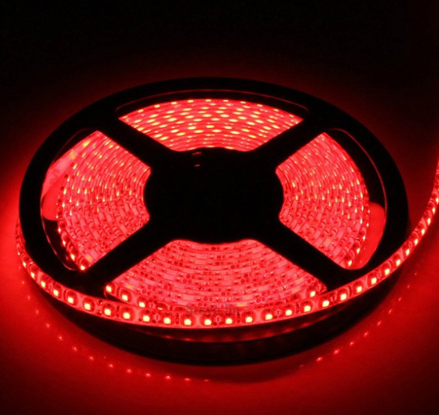 Taśma 600 LED SMD3528 IP20 czerwona 1m