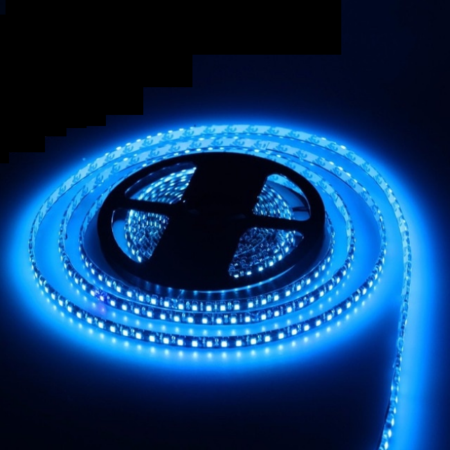 Taśma 600 LED SMD3528 IP20 niebieska 1m