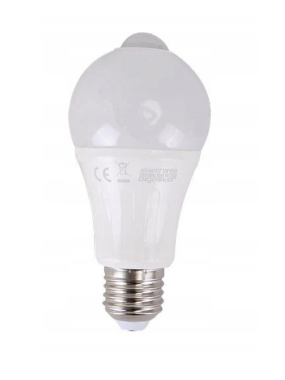 Żarówka LED Aigostar A5S E27 SENSOR PIR 12W W