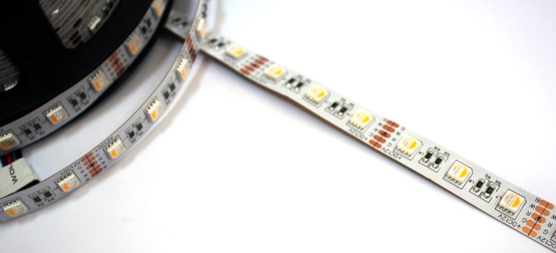 Taśma 4w1 RGBW + ciepły 300 LED SMD5050 IP20 5m