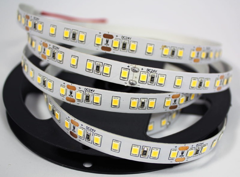 Taśma 24V 600 LED SMD2835 IP20 biała neutralna 1m