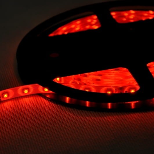 Taśma 300 LED SMD3528 IP20 czerwona 5m