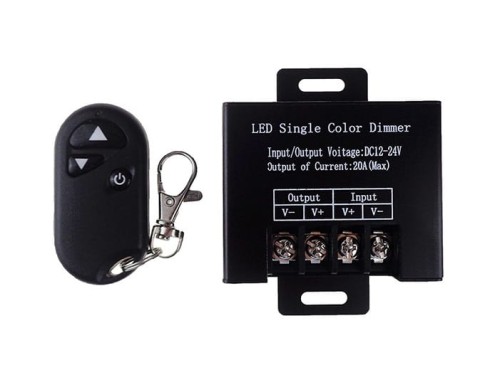 Sterownik LED ściemniacz RF-radiowy BRELOK 20A 240W