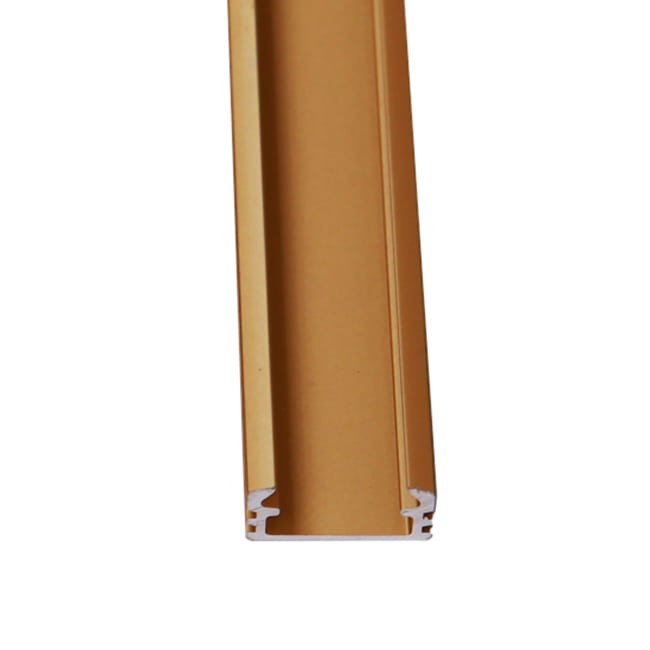 Profil aluminiowy ALU-LED P2 anodowany ZŁOTY 1m