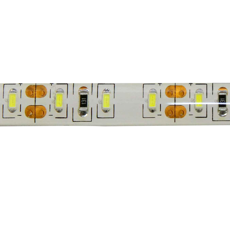 Taśma 600 LED SMD3014 IP65 wodoodporna biała ciepła 1m