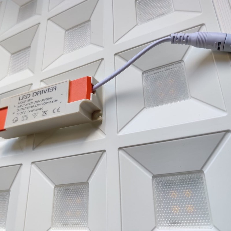 Panel LED LGP PMMA 48W 60x60cm neutralny 4000K