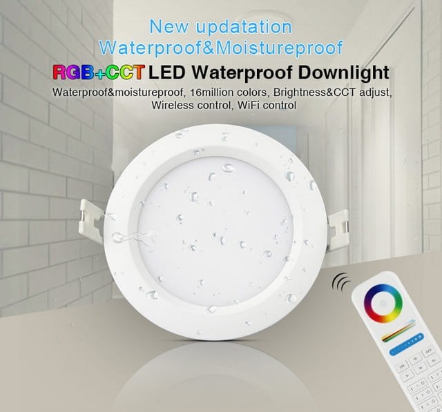 Milight Downlight 6W RGB+CCT LED IP54 FUT063