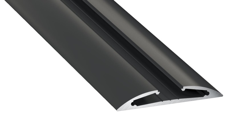 Profil aluminiowy LUMINES RETO anodowany CZARNY 1m