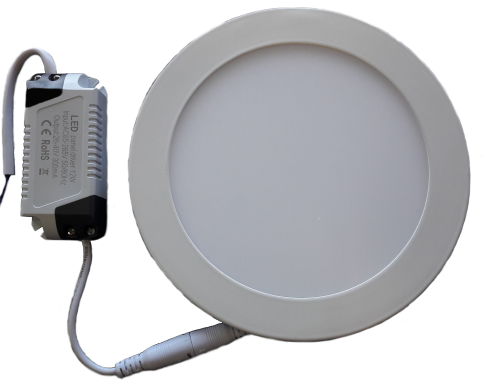 Oprawa Downlight Okrągła EL LED 12W NW Biała