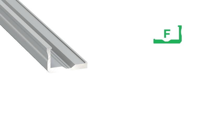 Profil aluminiowy LUMINES F surowy L kątownik 1m