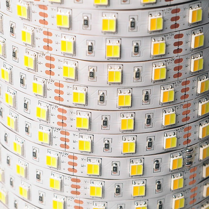 Taśma CCT LOW 300 LED SMD5050 IP20 3000-6000K 1m