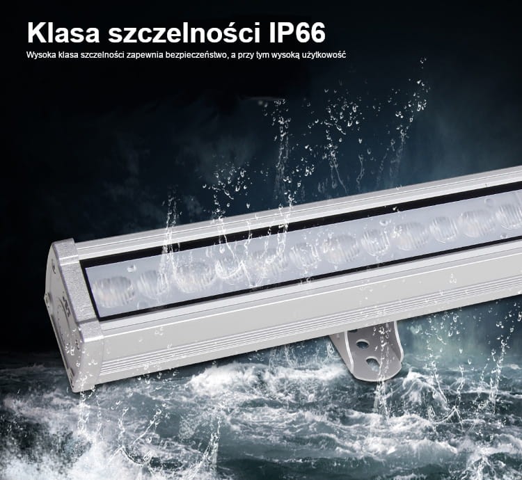 RL1 24W lampa ścienna Milight IP66 RGB+CCT