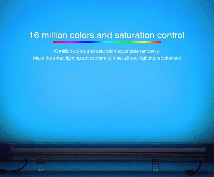 RL2 48W lampa ścienna Milight IP66 RGB+CCT