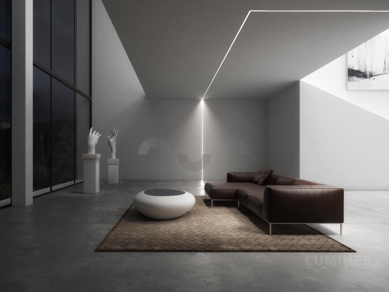 Profil aluminiowy LUMINES SUBLI lakier BIAŁY 1m